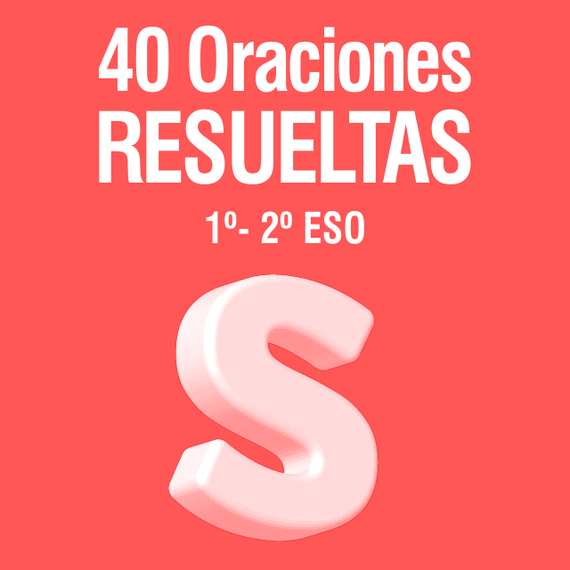Portada del cuadernillo gratuito 40 oraciones resueltas de Sintaxio