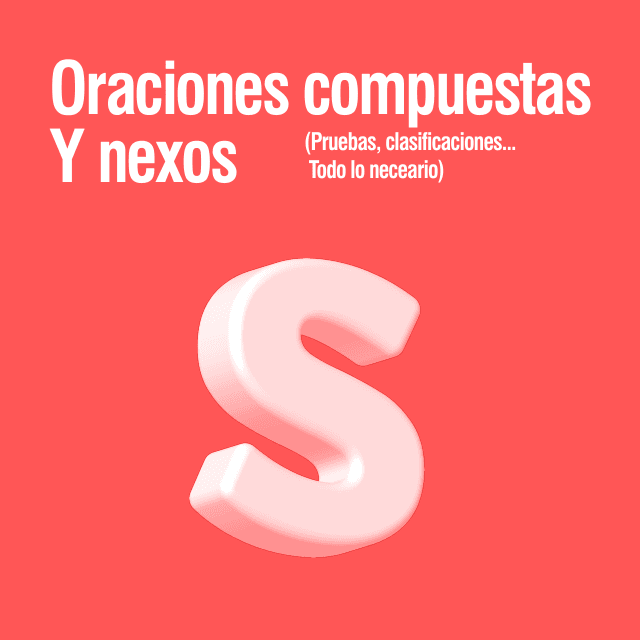 Portada de la chuleta gratuita Oraciones compuestas y nexos de Sintaxio